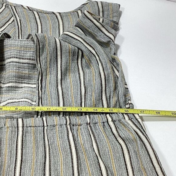 Prana Ecotropics Dress Stellar Stripe Open Back Midi S NWT Organic - Picture 15 of 16